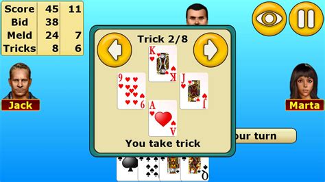 free online double deck pinochle games
