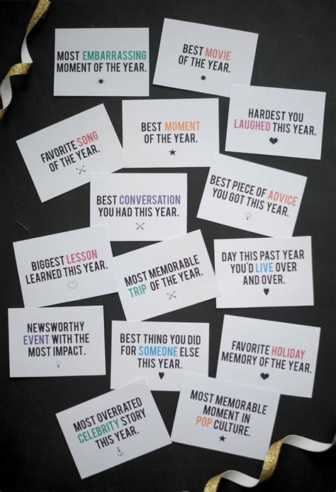Free Printable New Year's Games