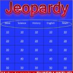 How To Make Your Own Jeopardy Game For Free