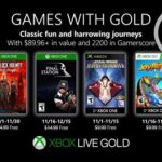 November Games With Gold Xbox