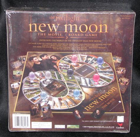 Twilight New Moon Board Game Instructions