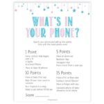 What's On Your Phone Game Free Printable
