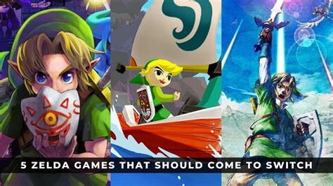 Zelda Games Coming To Switch