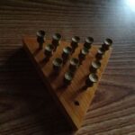 Board Game With Pegs And Holes