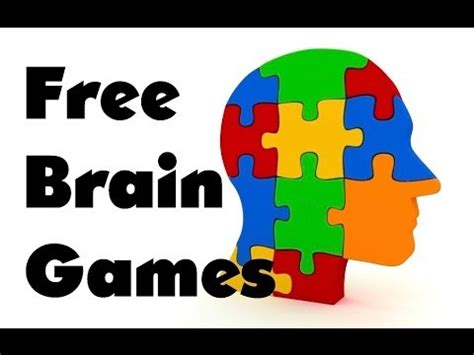 Brain Games For Seniors Free Online
