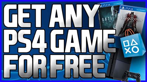 How Get Free Games On Ps4