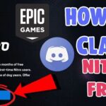 How To Claim Free Nitro Epic Games