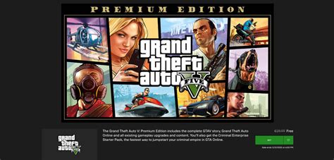 Is Gta Free On Epic Games
