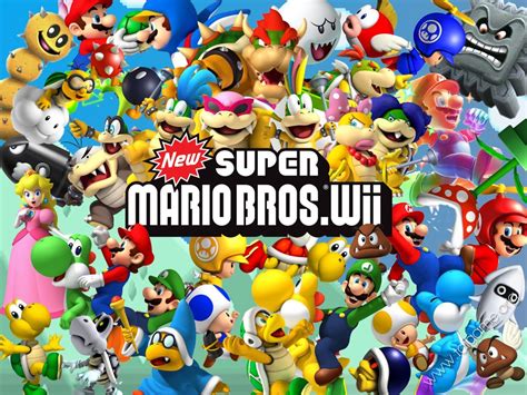 New Super Mario Bros Wii Game Id
