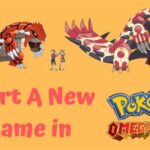 Pokemon Omega Ruby How To Start A New Game