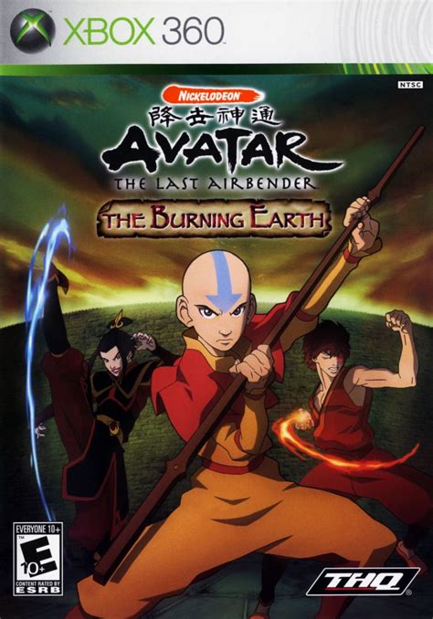 Avatar The Last Airbender Video Games For Xbox 360