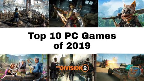 Best Pc Game Releases 2019