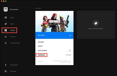 How To Delete Fortnite On Epic Games