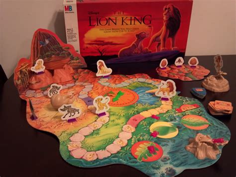 Lion King Wooden Board Game Instructions