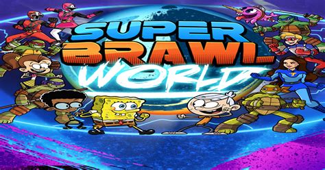 Nickelodeon Super Brawl World Action Game