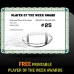 Player Of The Game Award Ideas