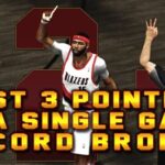 Record For Most 3-Pointers In A Game By One Player