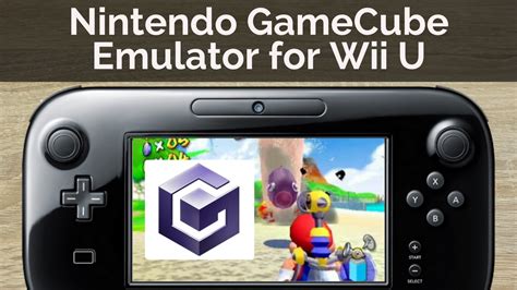 Wii U Playing Gamecube Games