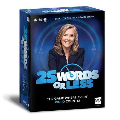 25 Words Or Less Board Game Walmart