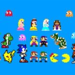 8 Bit Video Game Characters