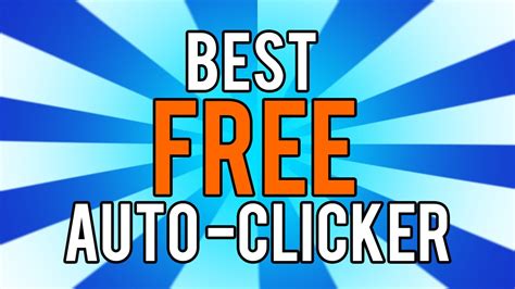 Best Free Auto Clicker For Games