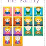 Family Members Memory Game Printable