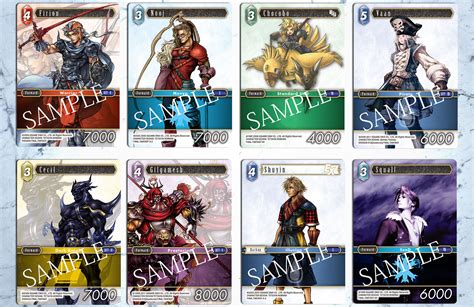 Final Fantasy Trading Card Game How To Play