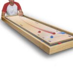Gosports Shuffleboard And Curling 2 In 1 Board Game