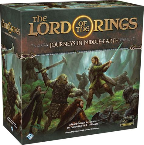 Journeys Into Middle Earth Board Game