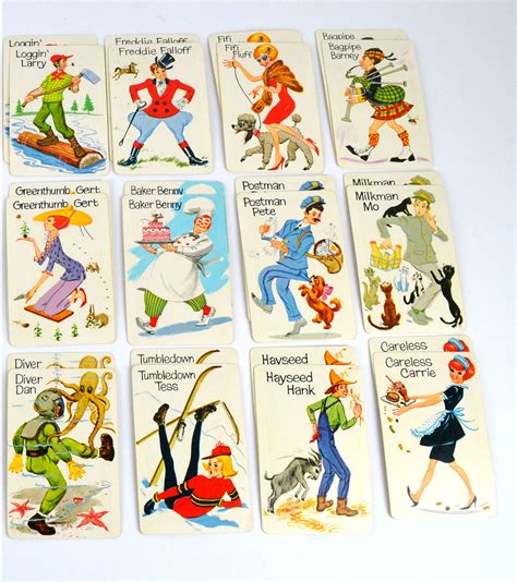Old Maid Card Game Printable
