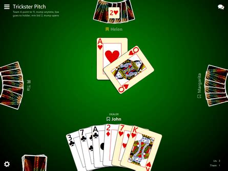 Play Pitch Card Game Online