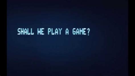 Wargames Shall We Play A Game