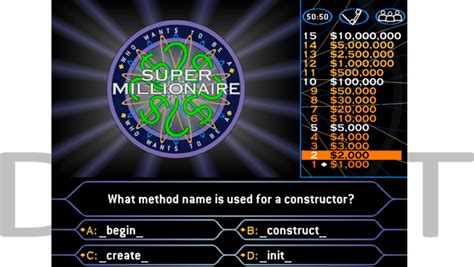 Who Wants To Be A Millionaire Video Game