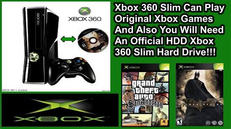 Can The Original Xbox Play Xbox 360 Games