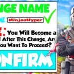 Epic Games Fortnite Name Change