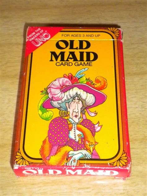 Old Maid Card Game 1980S