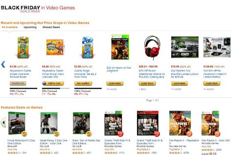 Amazon Black Friday Video Game Deals