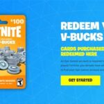 How To Redeem V Bucks On Epic Games