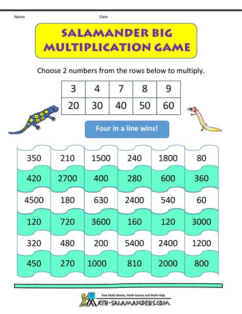 Math Games For 4Th Graders Free