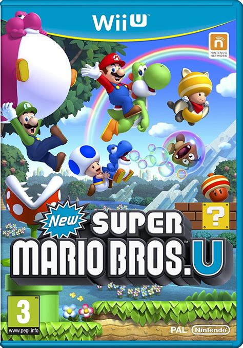 New Super Mario Bros Wii U Game