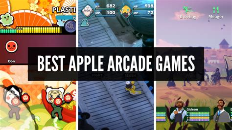 Top Games In Apple Arcade