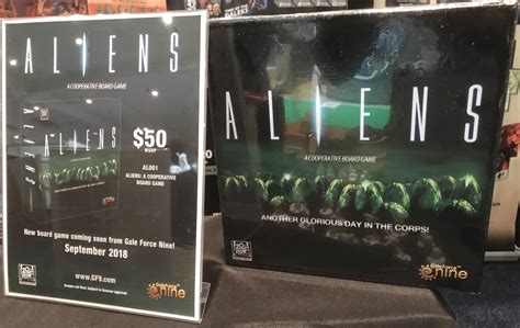 Aliens Co Op Board Game