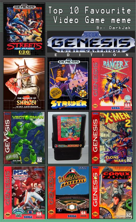 Best Selling Sega Genesis Games
