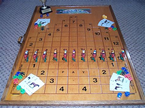 How To Make A Horse Racing Game Board