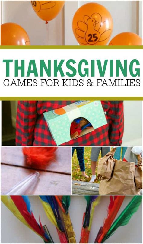 Thanksgiving Games For Family Fun