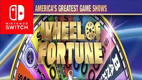 Wheel Of Fortune Video Game Switch