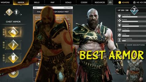 Best Armor Early Game God Of War