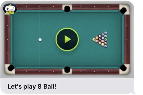 How To Play 8 Ball On Game Pigeon