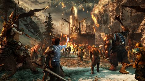 Shadow Of War Game Play