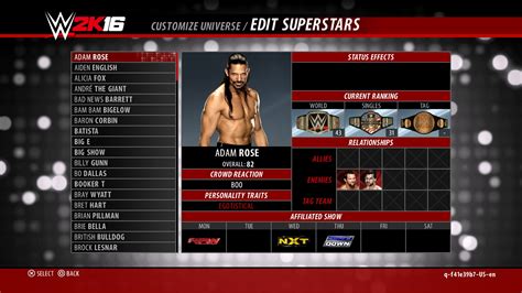 Which Wwe Game Has The Best Universe Mode